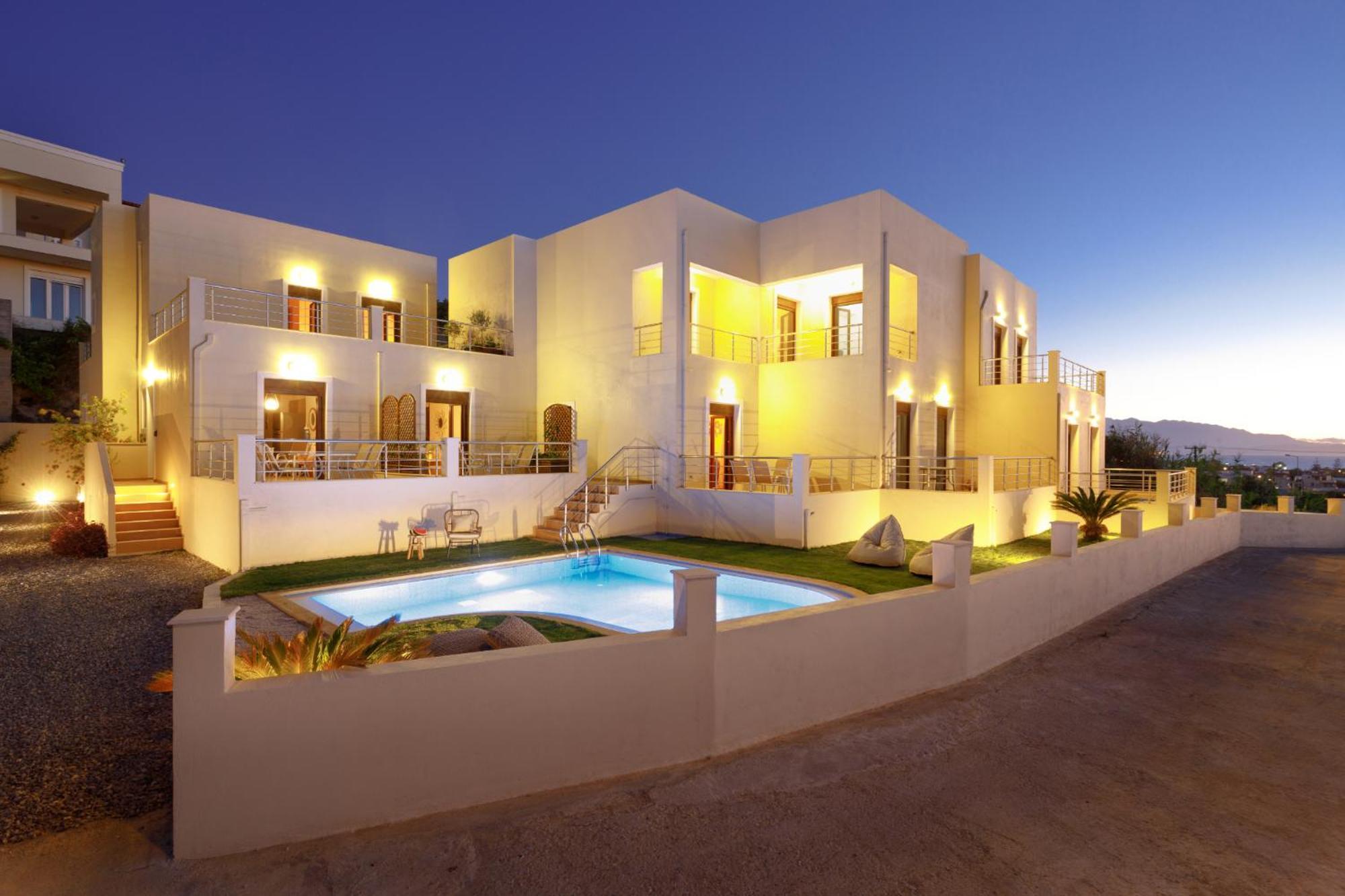 "Peach" - Sea View Maisonette By Sky Hill Resorts Pangalochori Exterior foto
