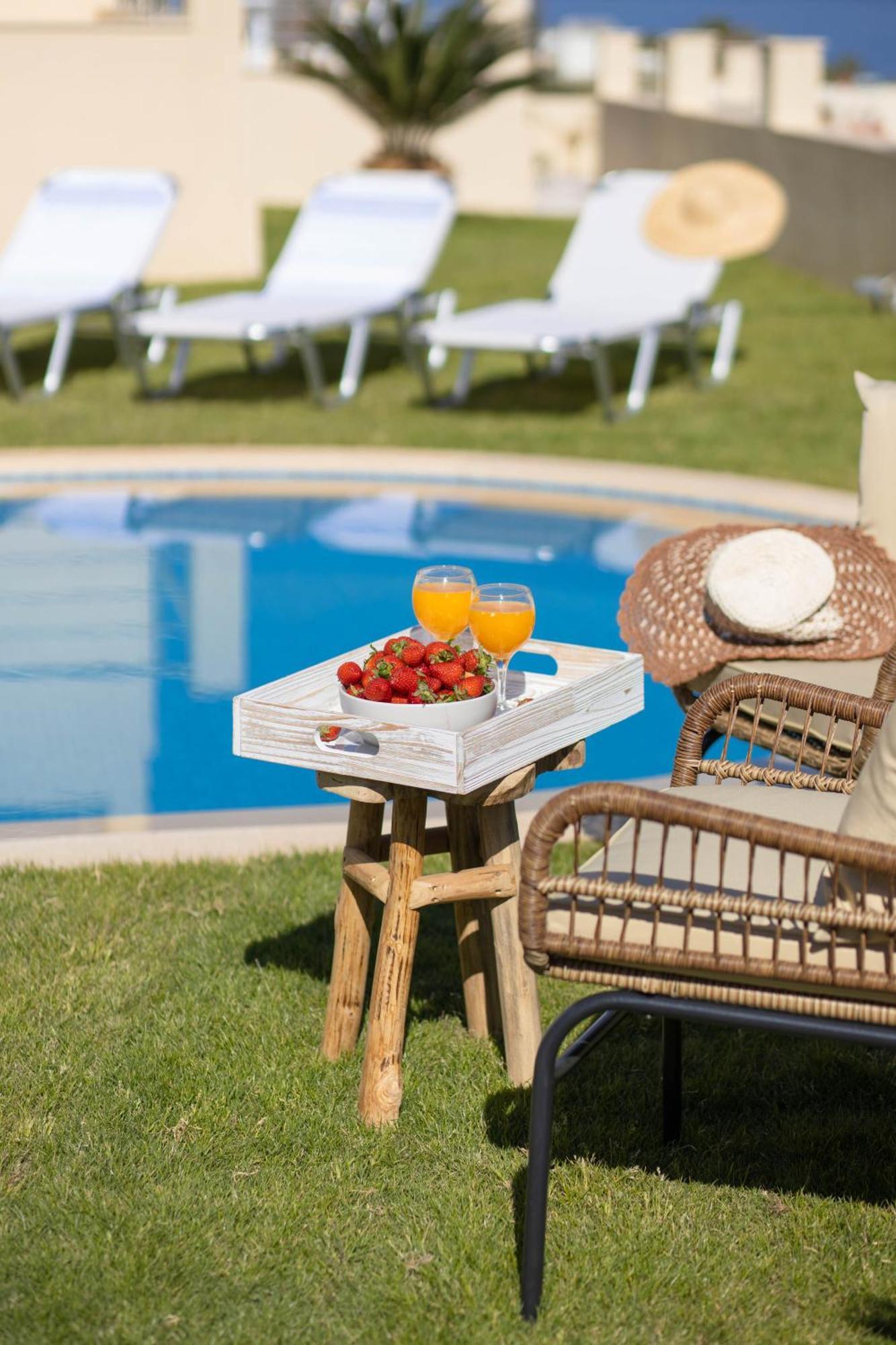 "Peach" - Sea View Maisonette By Sky Hill Resorts Pangalochori Exterior foto