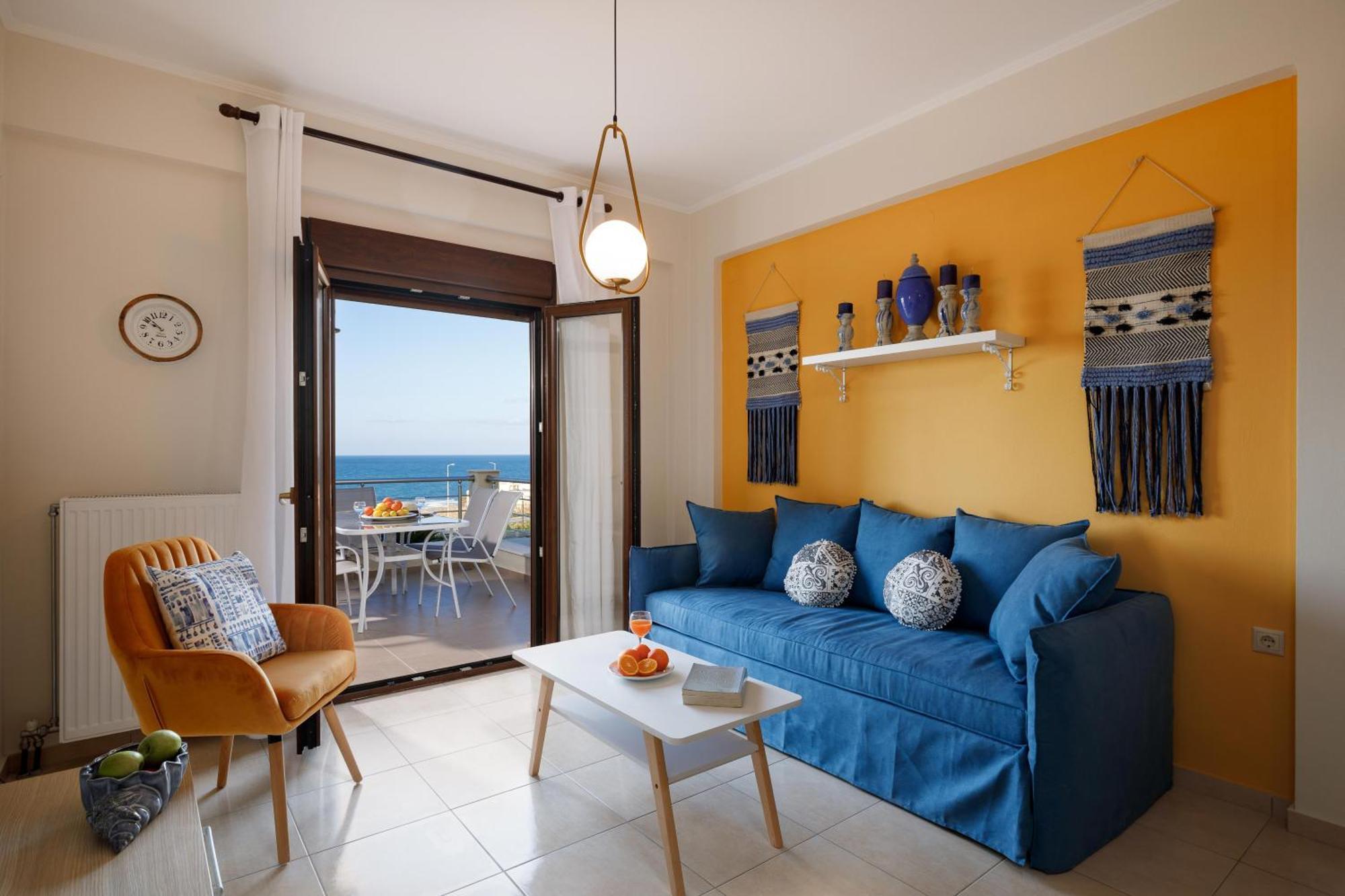 "Peach" - Sea View Maisonette By Sky Hill Resorts Pangalochori Exterior foto