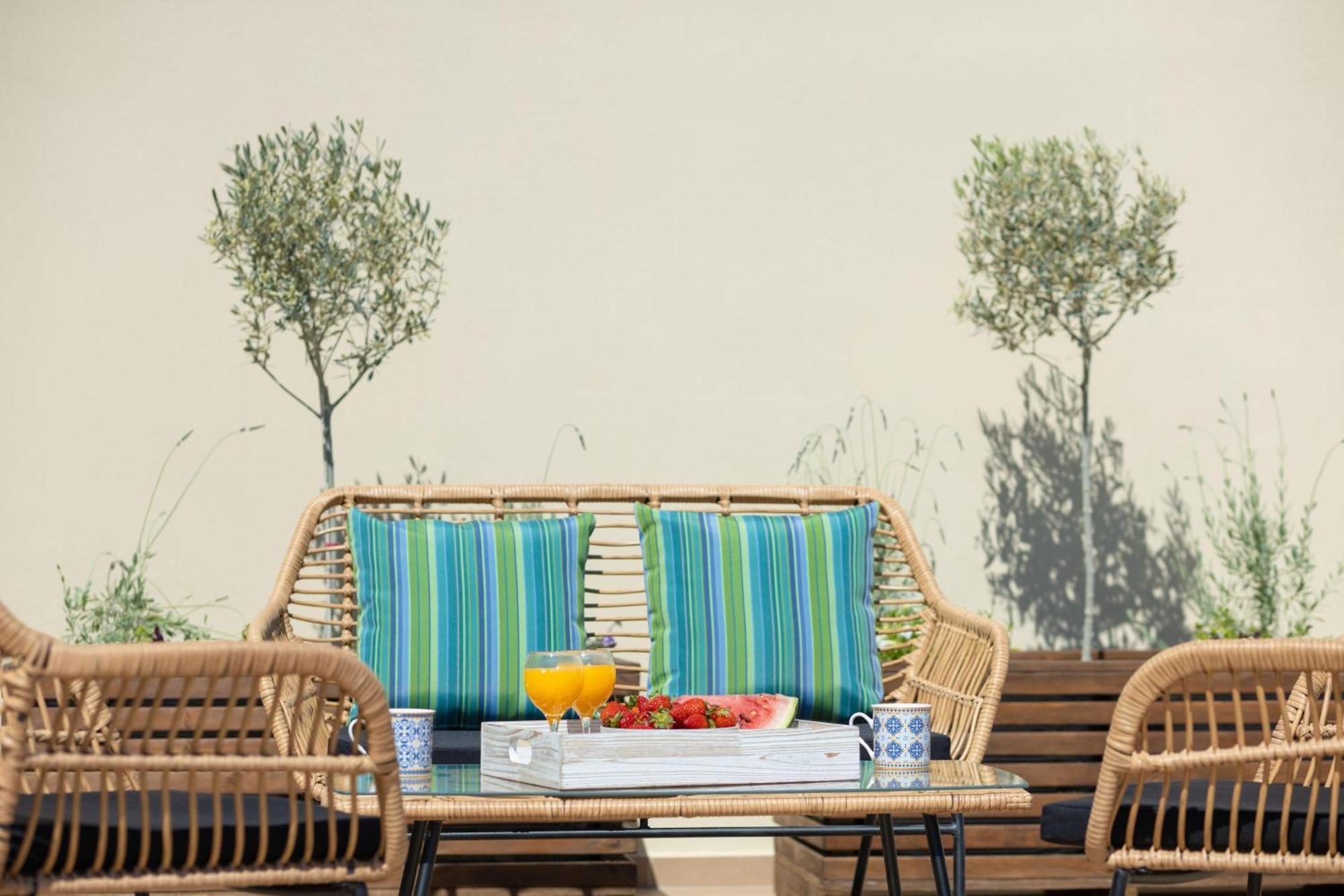"Peach" - Sea View Maisonette By Sky Hill Resorts Pangalochori Exterior foto