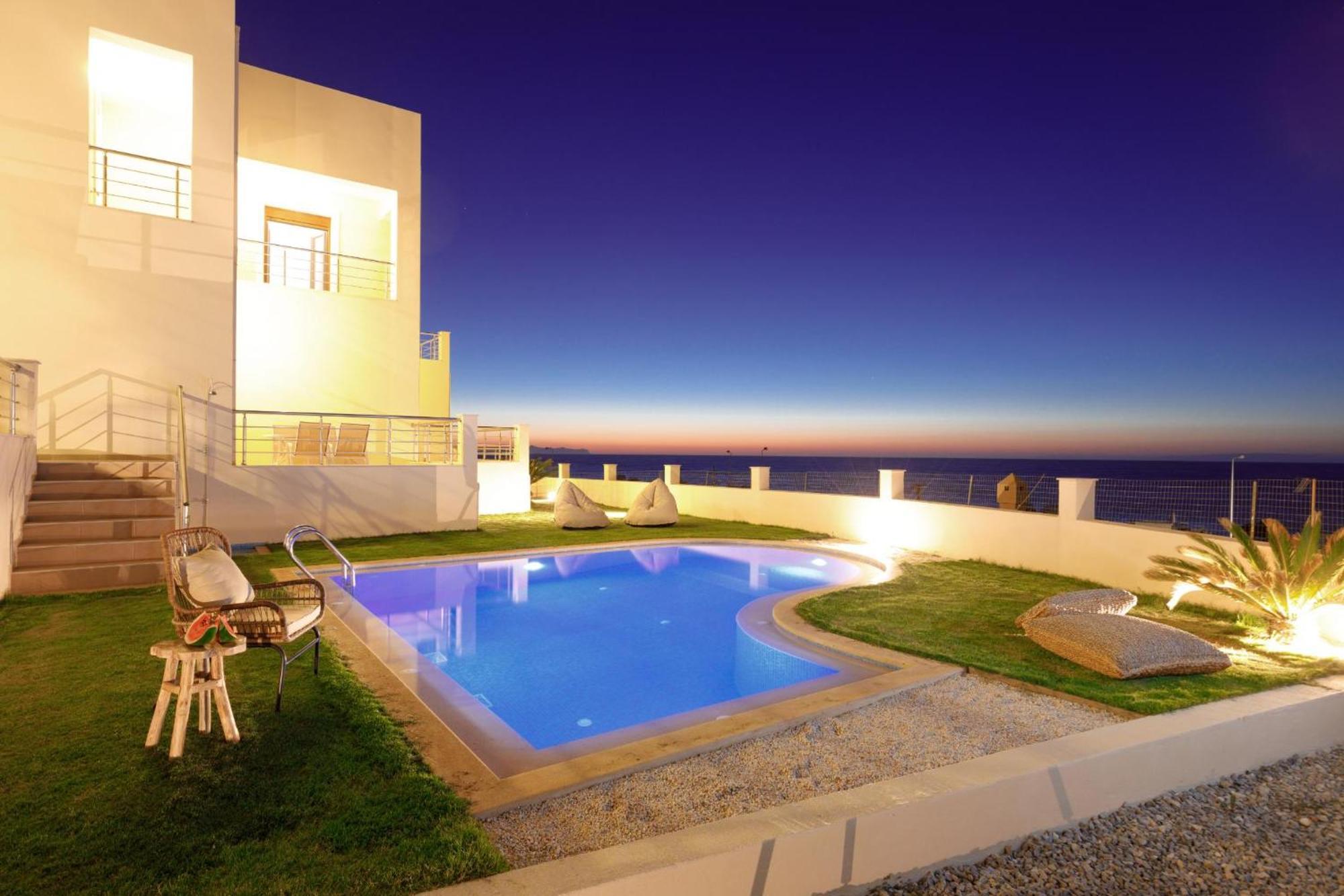 "Peach" - Sea View Maisonette By Sky Hill Resorts Pangalochori Exterior foto